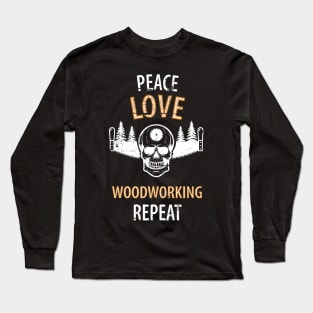 Wood Carpenter Joiner Woodcutter Craftsman Long Sleeve T-Shirt